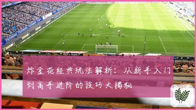 炸金花经典玩法解析:从新手入门到高手进阶的技巧大揭秘